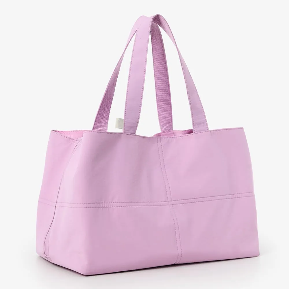 Lightweight Nylon Travel Tote Bag with Zipper, Water-Resistant Work, Gym, Dance or Weekender Bag for Women