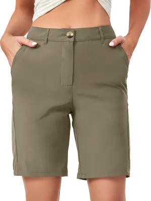 Little Donkey Andy Women's Hiking Shorts Lightweight Waterproof Bermuda Quick Dry Outdoor Pants for Running