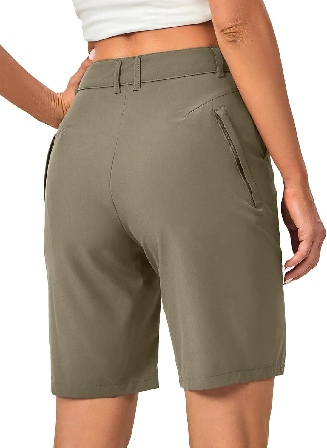 Little Donkey Andy Women's Hiking Shorts Lightweight Waterproof Bermuda Quick Dry Outdoor Pants for Running
