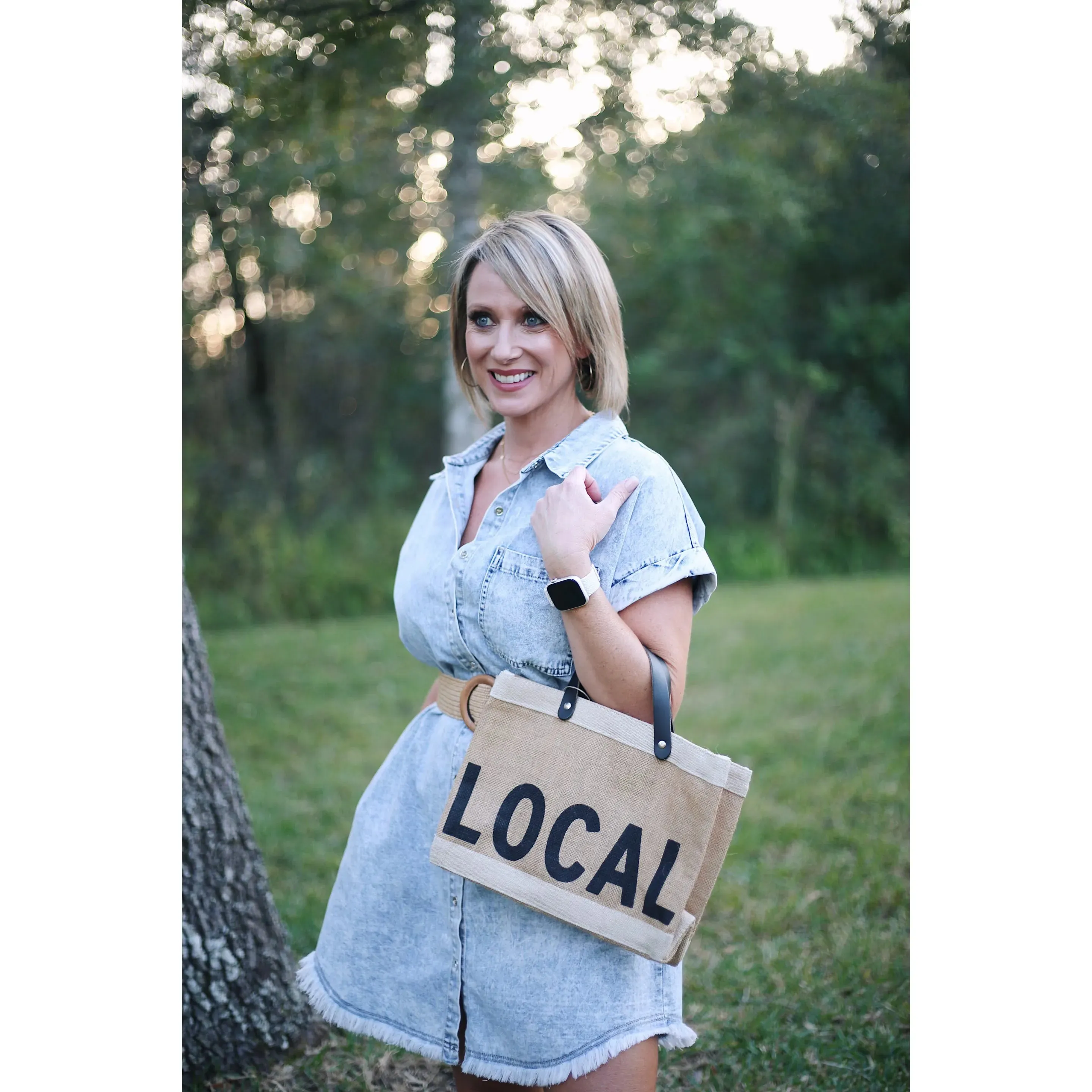 Local Mini Market Tote