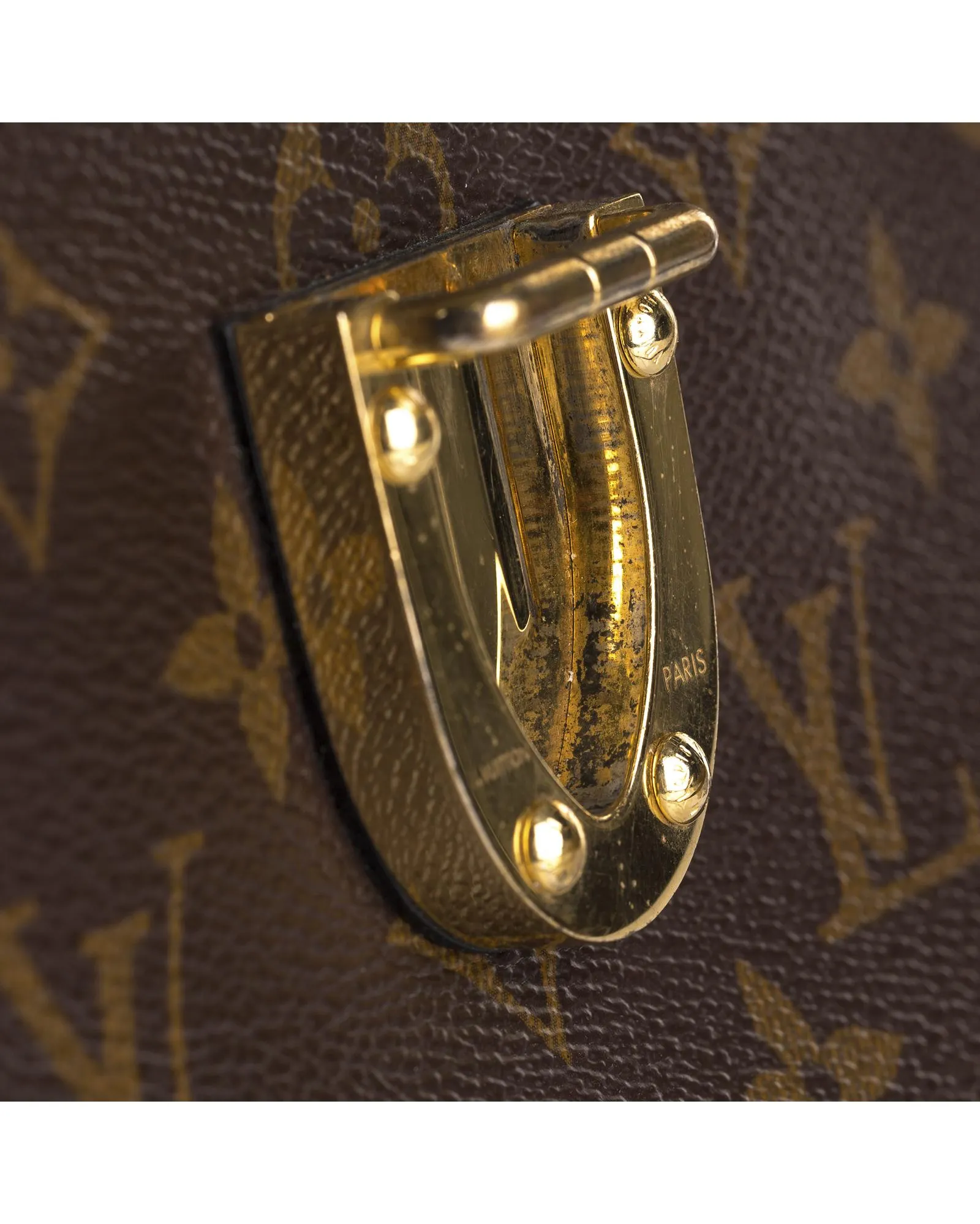 Lockme II Handbag Monogram Canvas and Leather