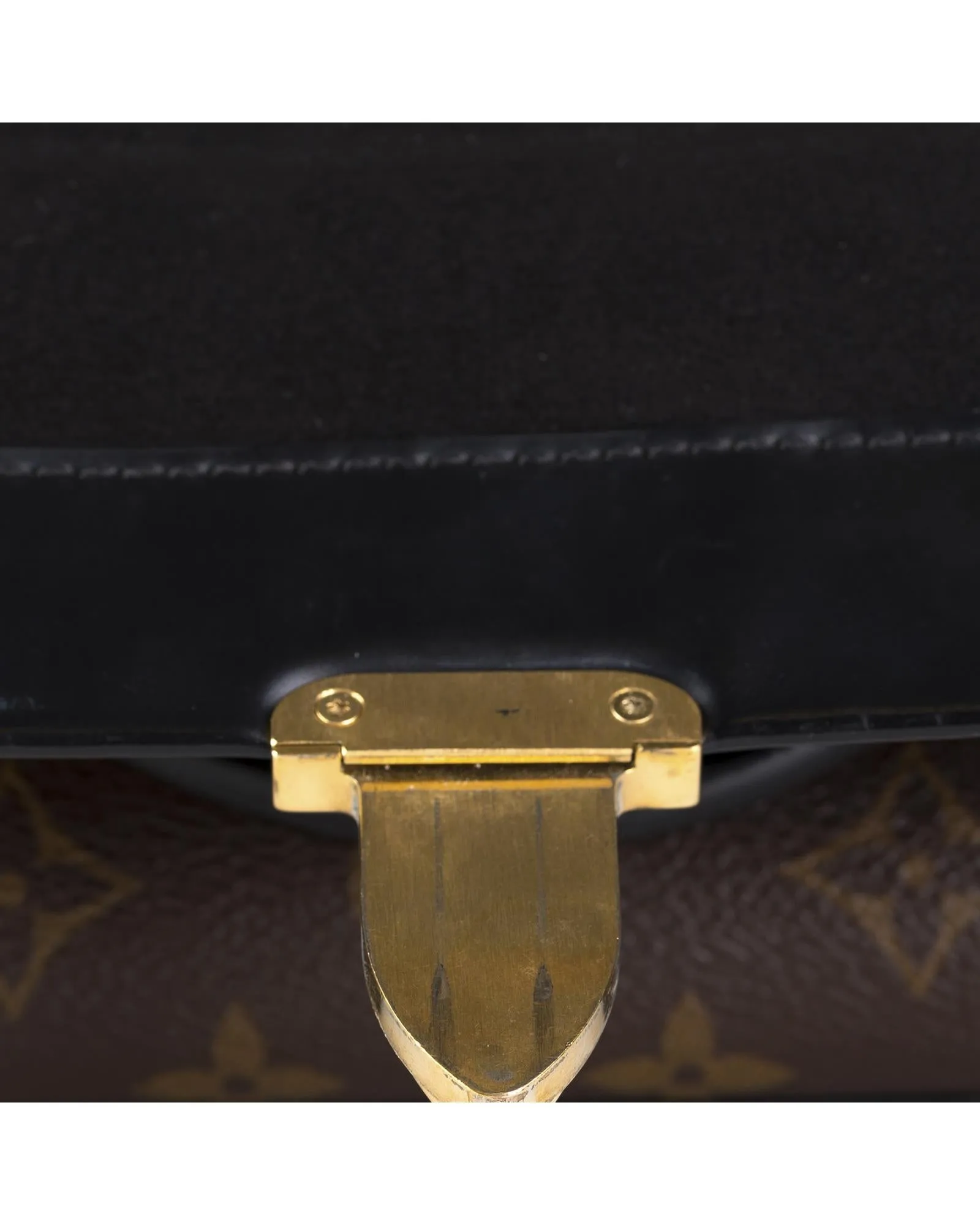 Lockme II Handbag Monogram Canvas and Leather