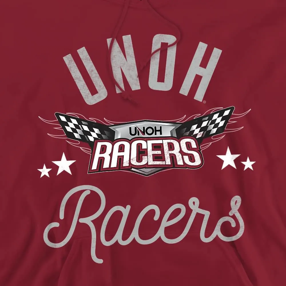LOGOVISION University of Northwestern Ohio Official Racers Unisex Adult Pull-Over Hoodie