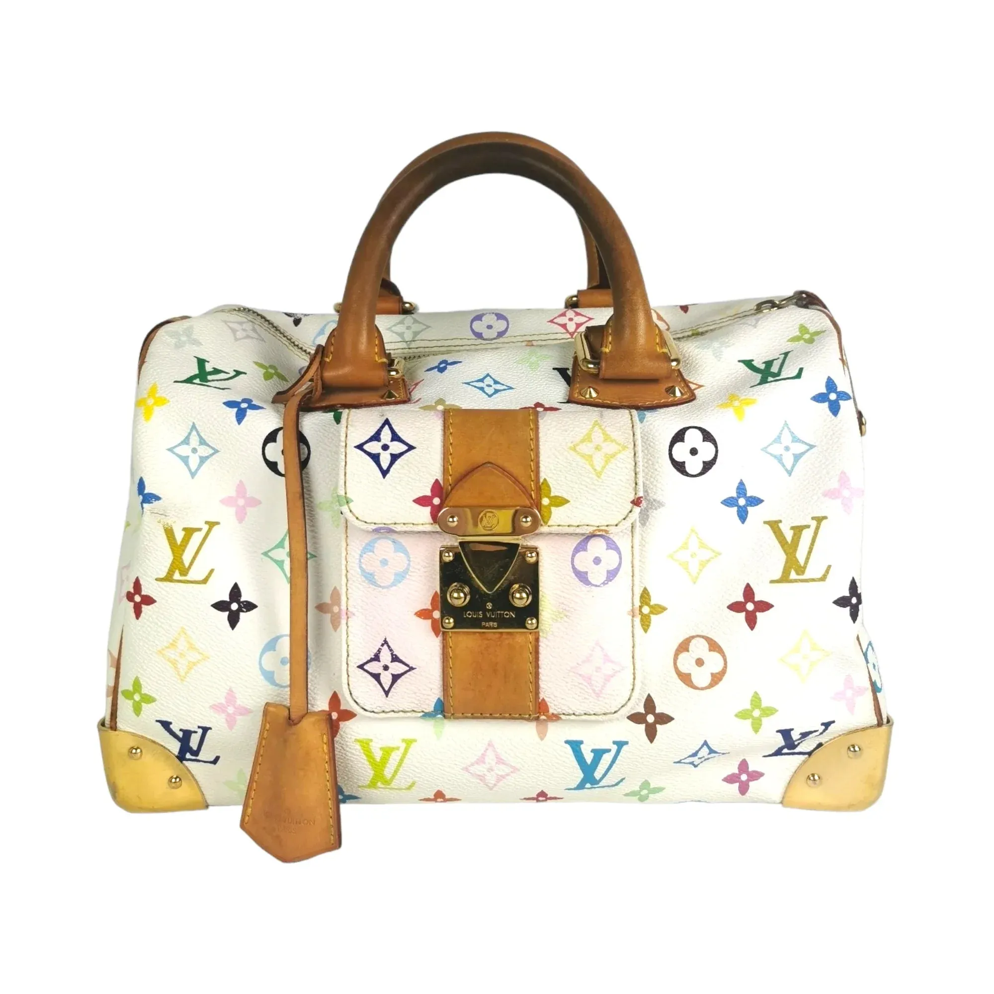 Louis Vuitton Speedy 30 Multicolor Monogram Canvas