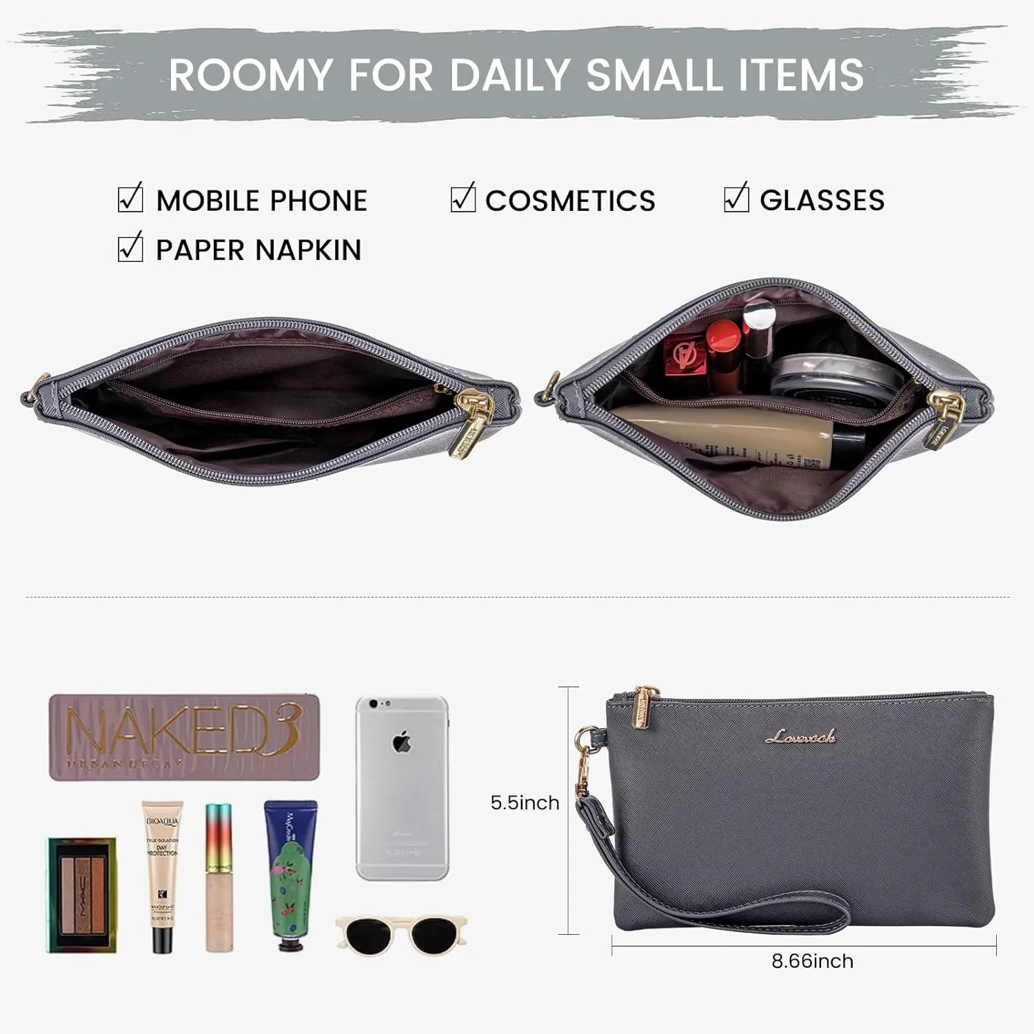 LOVEVOOK Women's 15.6 Inch Laptop Tote Briefcase Business Office Bag