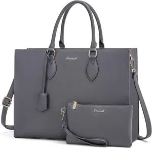 LOVEVOOK Women's 15.6 Inch Laptop Tote Briefcase Business Office Bag