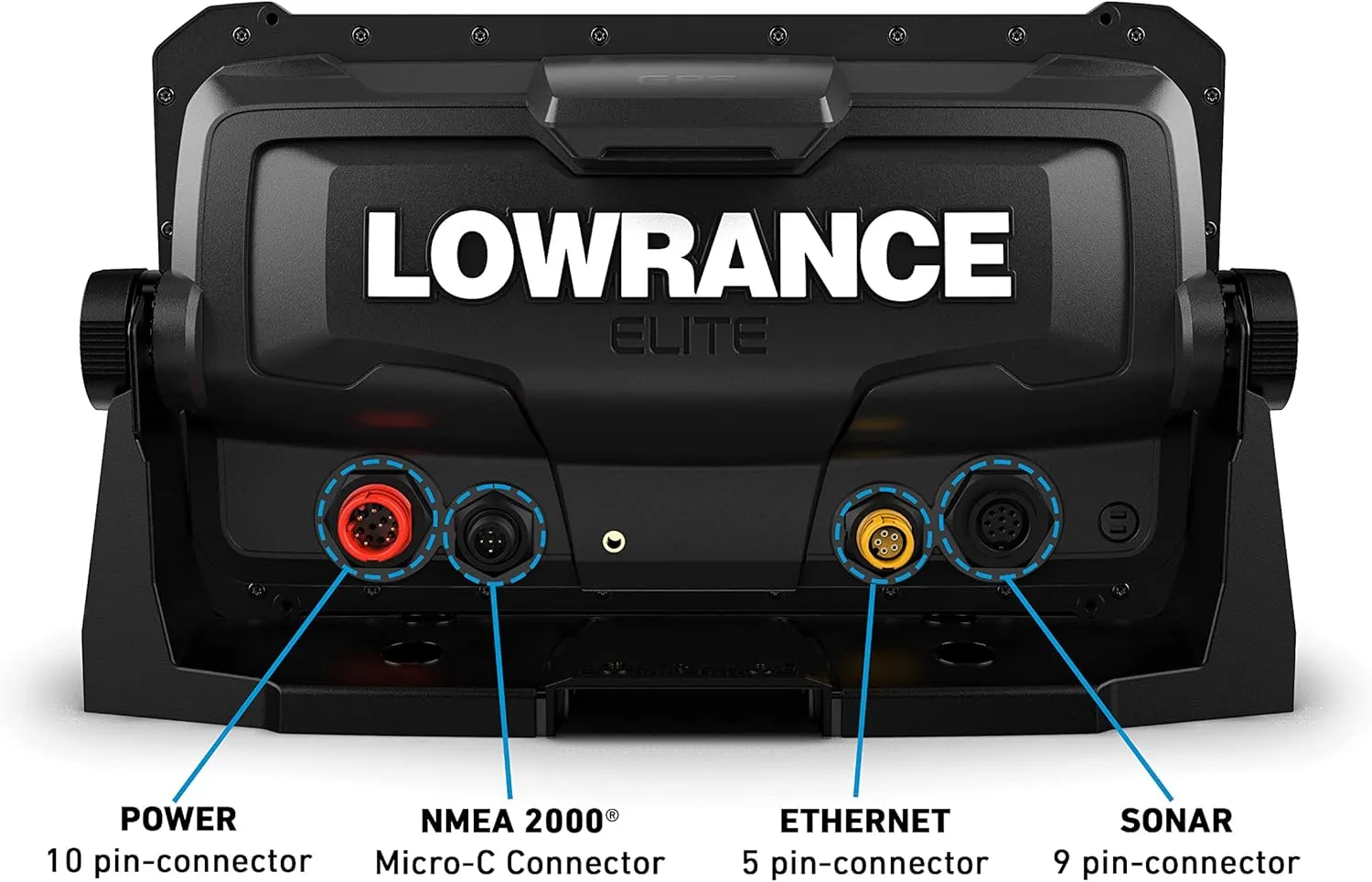 Lowrance Elite FS Fishfinder/Chartplotter, Available with and Without Transducer