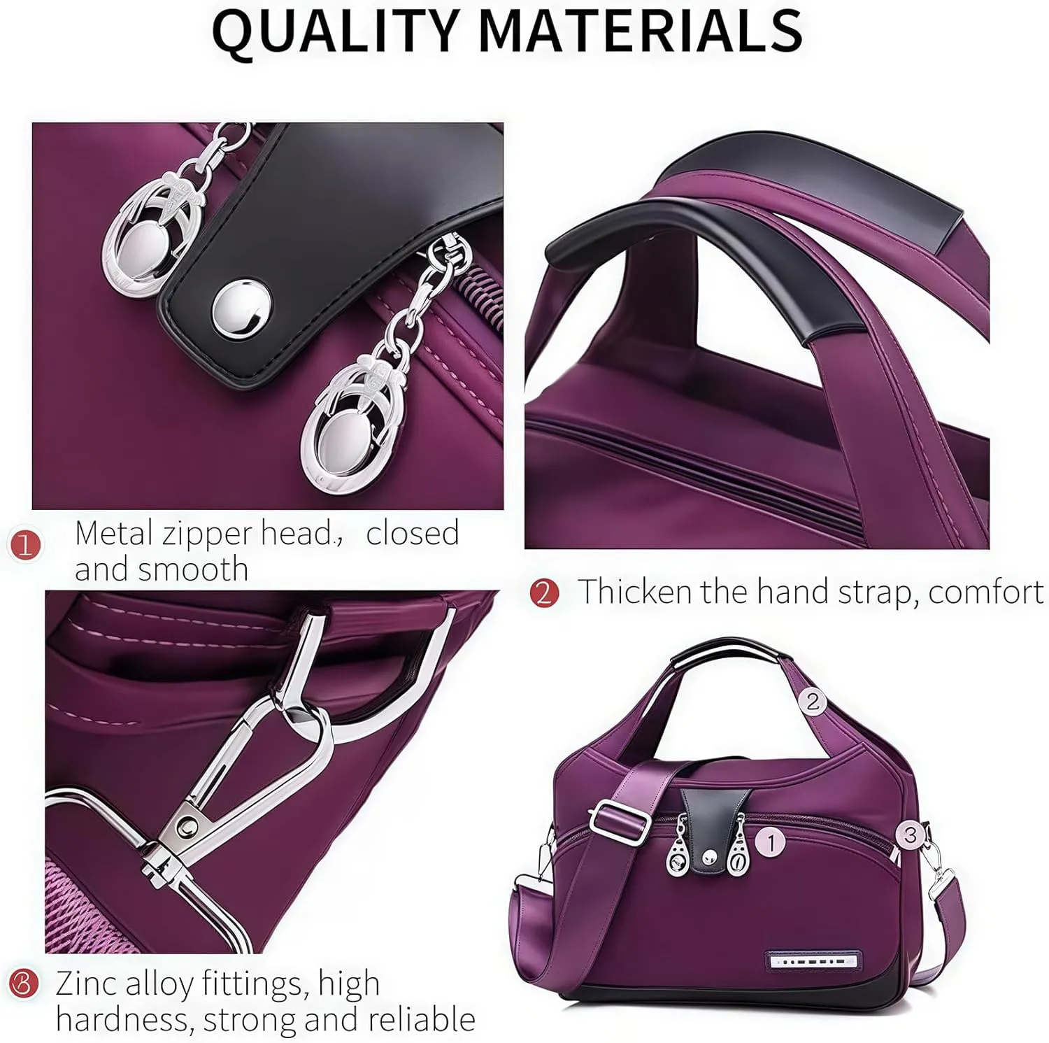 Luckyabow Waterproof Crossbody Bag, Multipurpose Waterproof Crossbody Bag for Men Women, Travel & Hiking Daypack