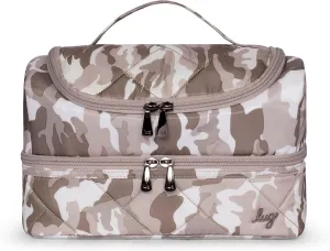 Lug Stowaway Cosmetic Case, CAMO TAUPE
