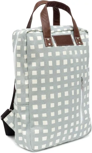 MAIKA Recycled Canvas Zippered Backpack, Flores