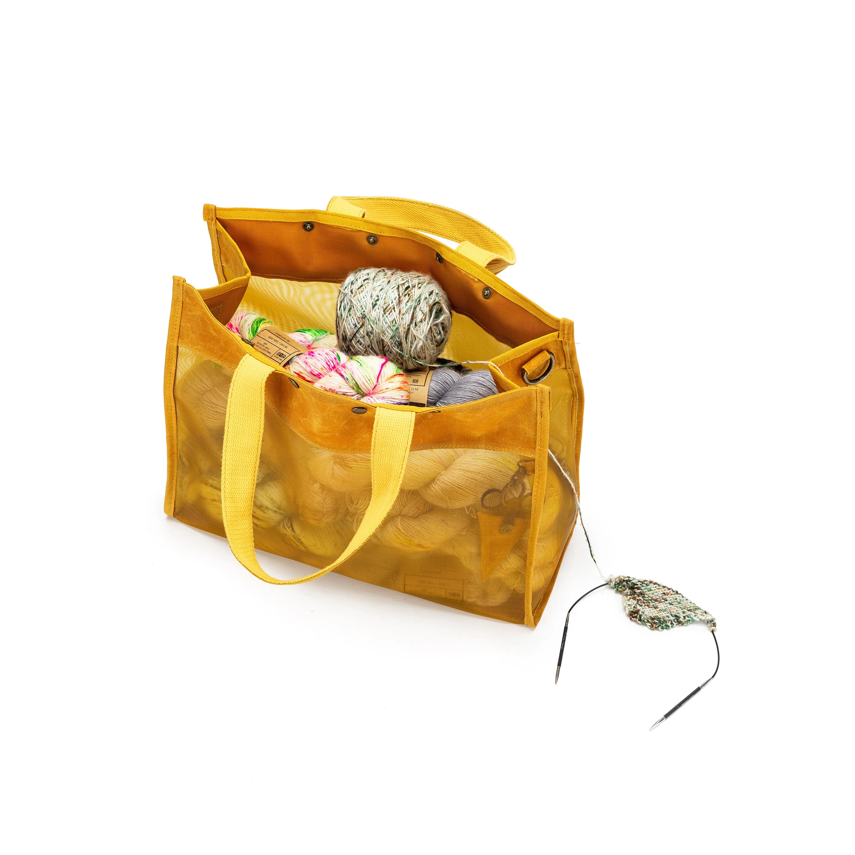 Maker's Mesh Tote | Olive