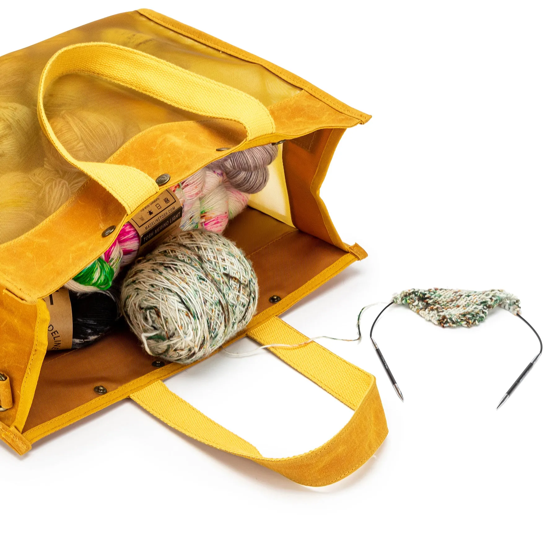 Maker's Mesh Tote | Olive