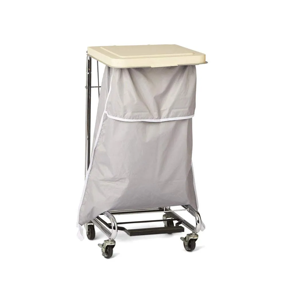 Medline MDT021373 Grey Latex Hamper Bag, Blockade, 26 gal, 30" Width, 40" Length (Pack of 12)