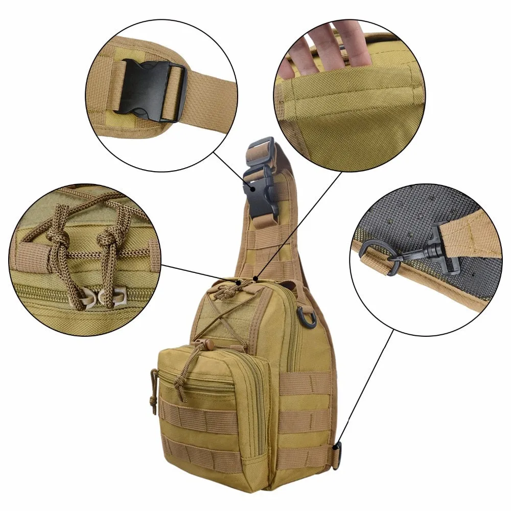 Men Military Tactical Shoulder Bag