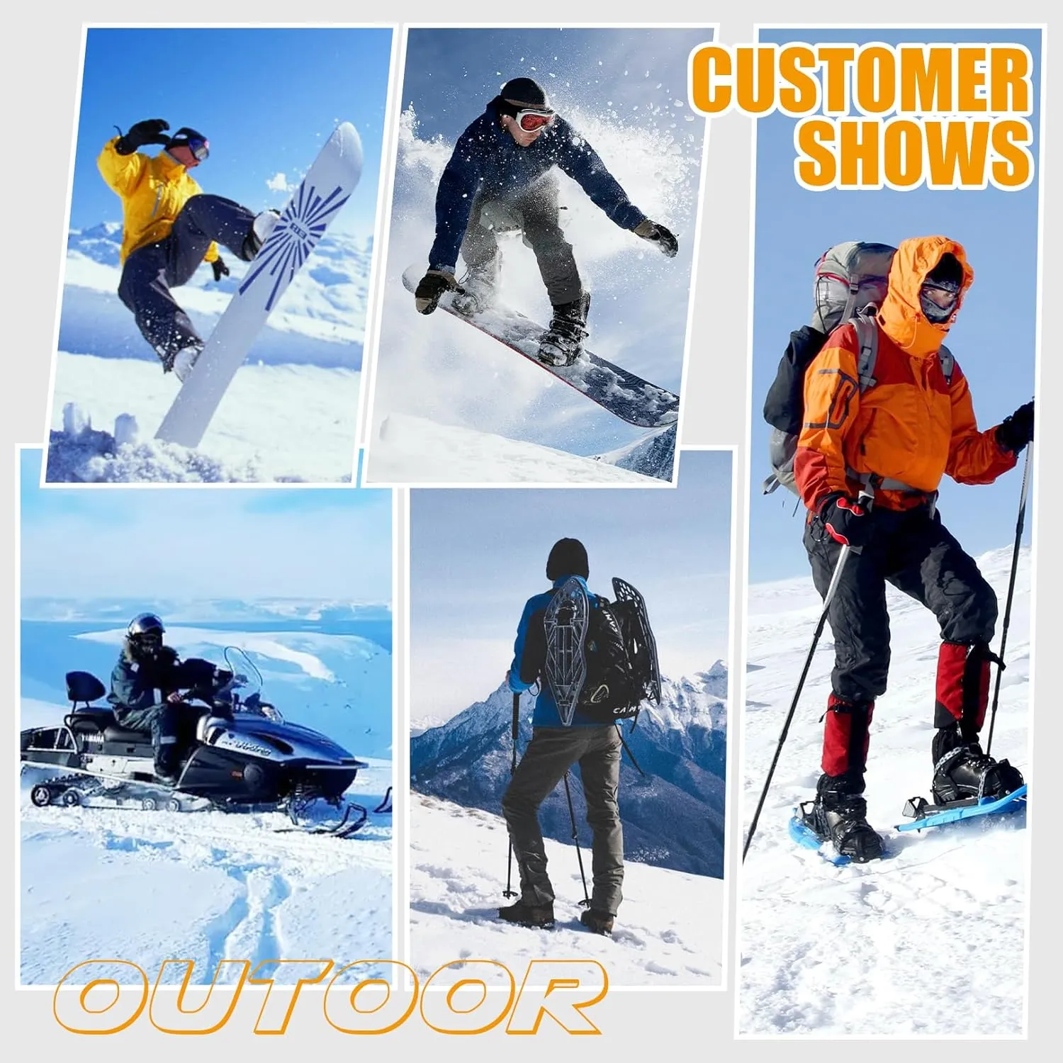 Mens Hiking Waterproof Pants Snow Ski Insulated Fleece Lined Winter Fishing Walking Fishing Walking Outdoor Pants