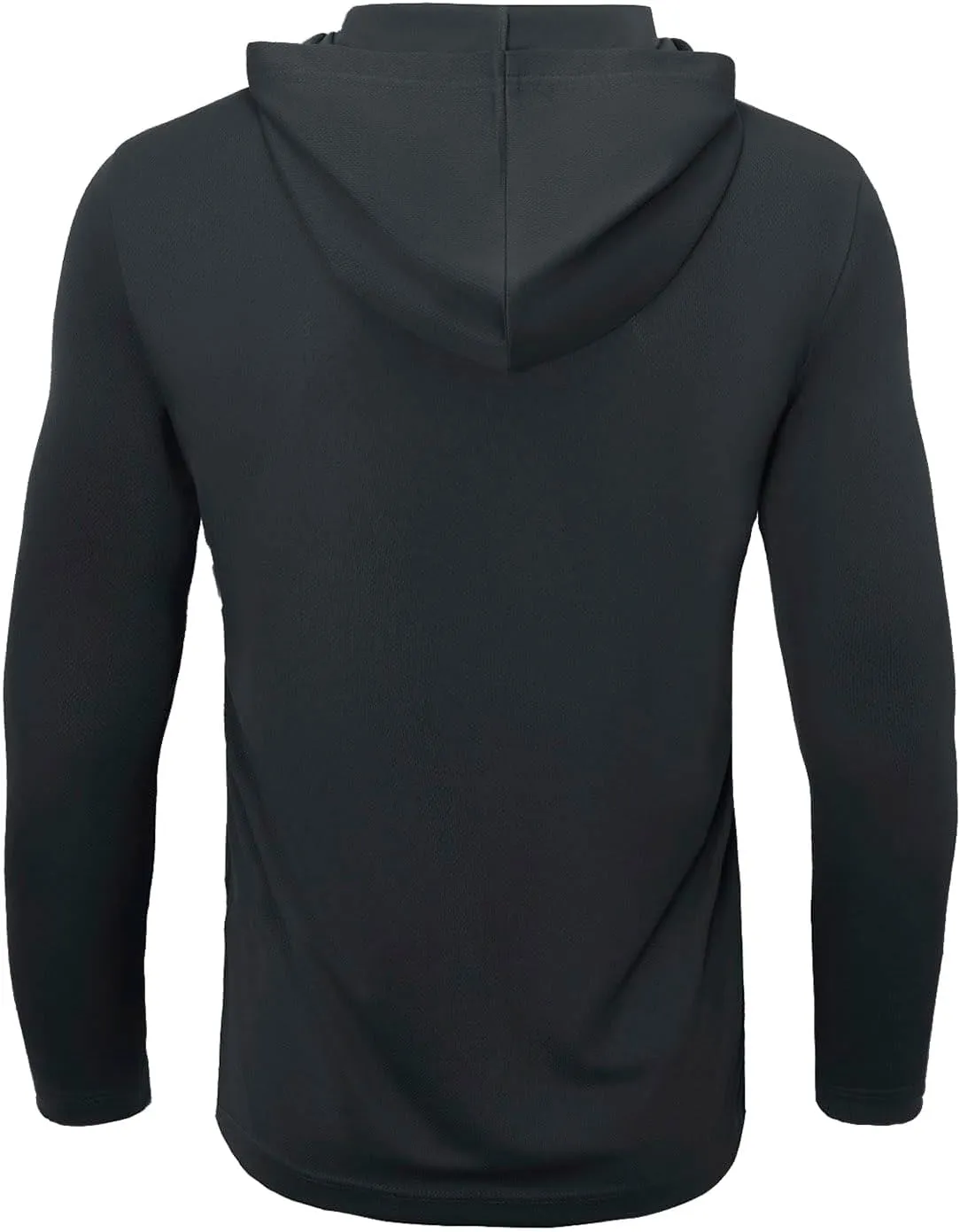 Mens Long Sleeve Shirt Lightweight Sun Protection Fishing Shirts Athletic Hoodie Shirts 5 Pack