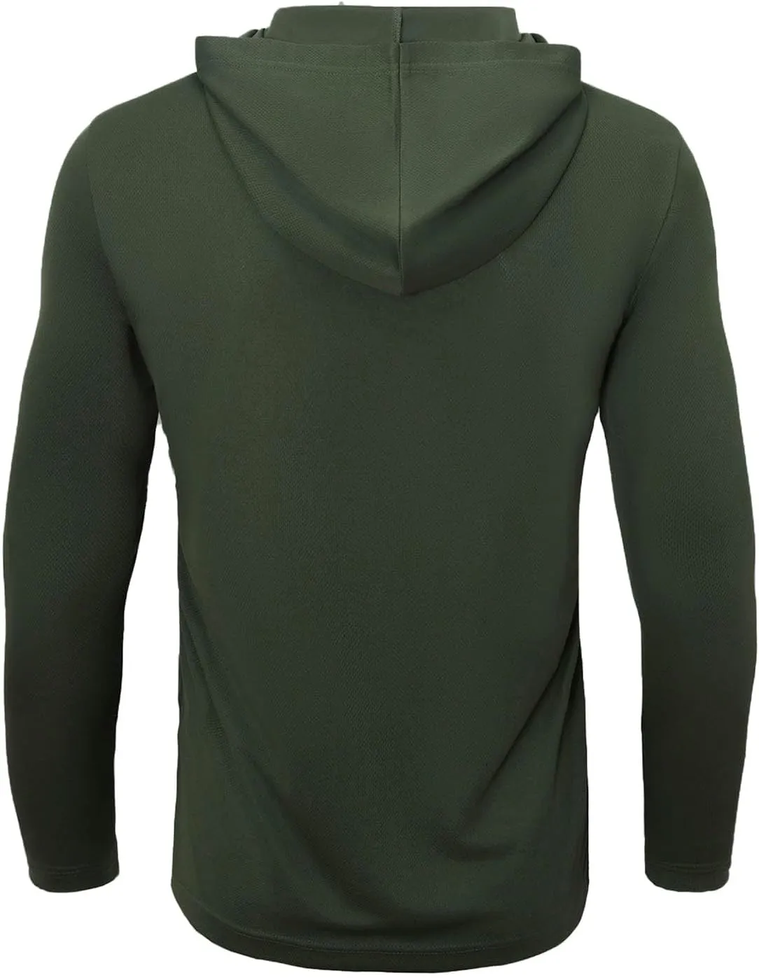 Mens Long Sleeve Shirt Lightweight Sun Protection Fishing Shirts Athletic Hoodie Shirts 5 Pack