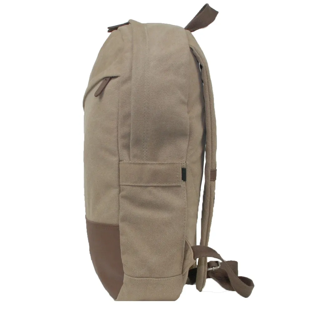 Mens Personalized Canvas Backpacks
