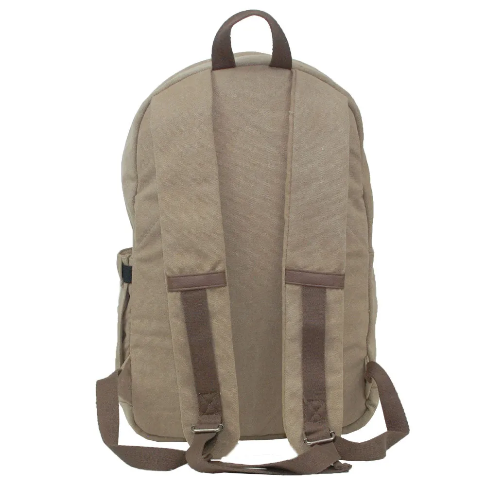 Mens Personalized Canvas Backpacks