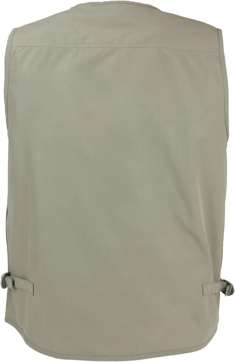 Men's Poplin Outdoors Travel Sports Multi-Pockets Work Fishing Vest