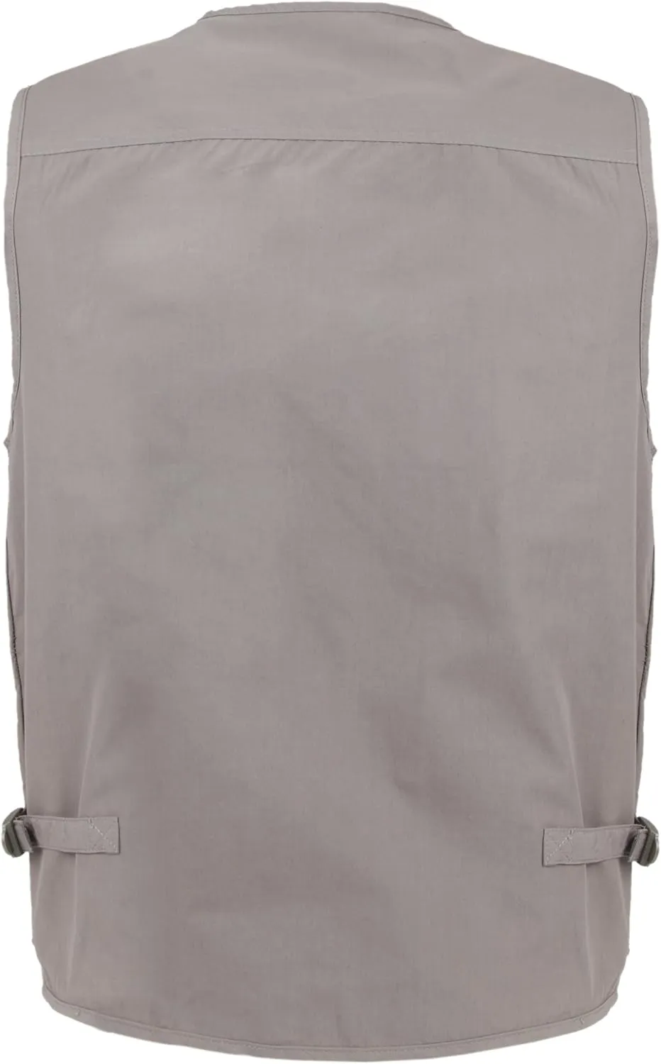 Men's Poplin Outdoors Travel Sports Multi-Pockets Work Fishing Vest
