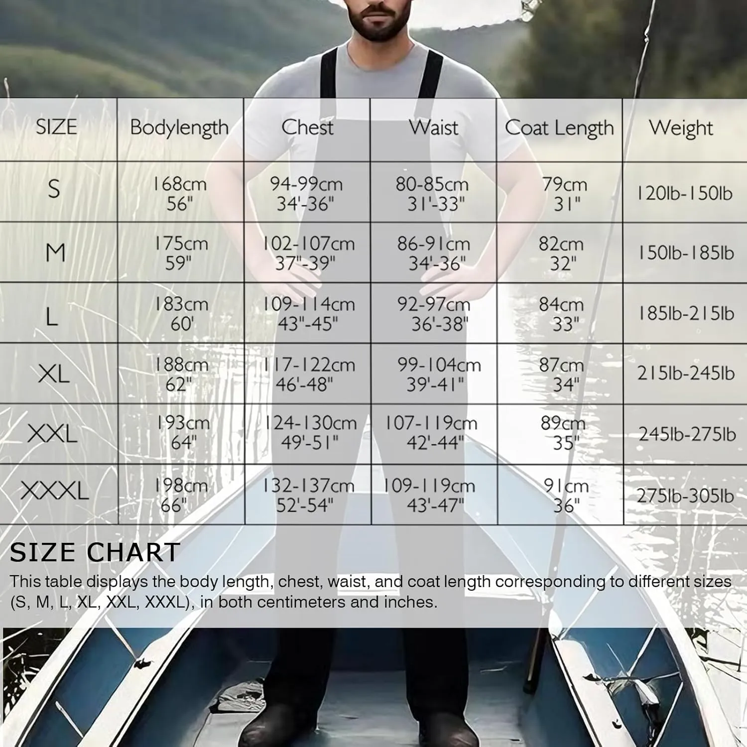 Men's Waterproof Rain Bib Overalls - Windproof Adjustable Outdoor Fishing Workwear Pants