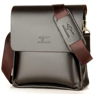 Messenger Bag Business Top-tier Men Chest Crossbody Bag Luxury Male Handbag Small Bag Summer Man Kangaroo Shoulder Bag  For Act fast Leather Brand