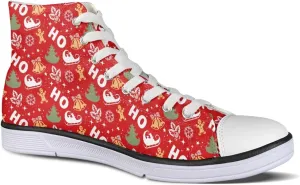 Micoklinlin Canvas Sneakers Women Novelty Canvas Shoes Girls High Top Running Shoes Lace Up Casual Classic Walking Shoes