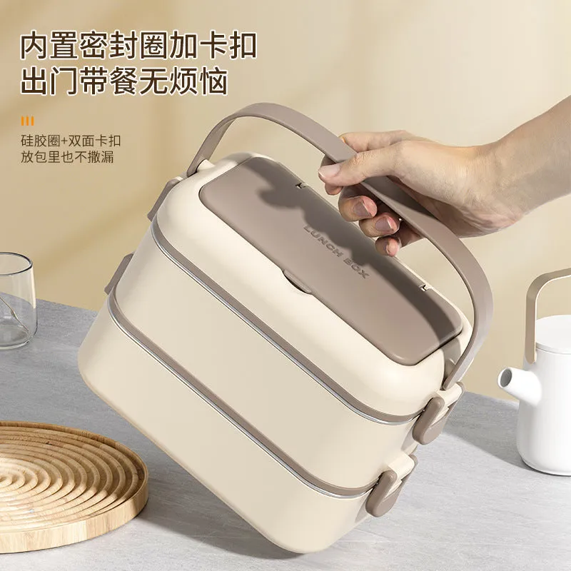 Microwave Glass Lunch Box  Leakproof & Multi-Compartment