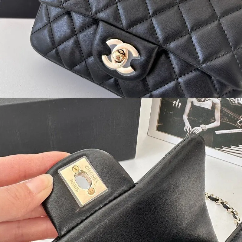 Mini Flap Top Rectangular Handle Huge selection - Bag Professional service ESMEE with