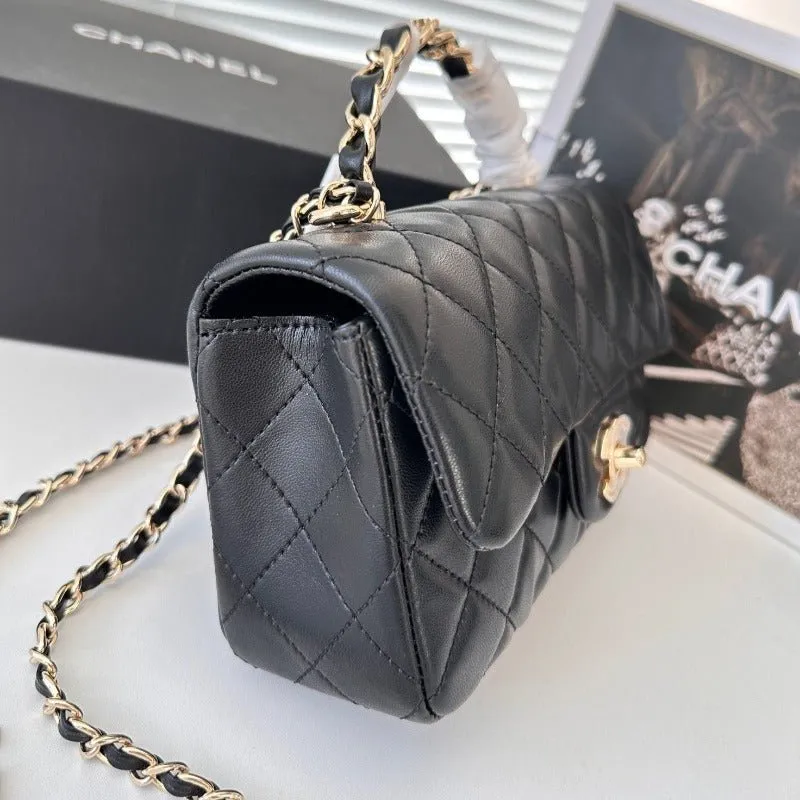 Mini Flap Top Rectangular Handle Huge selection - Bag Professional service ESMEE with