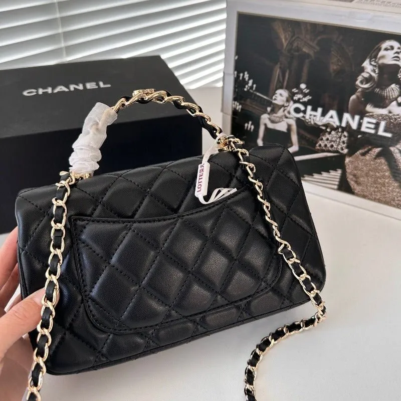 Mini Flap Top Rectangular Handle Huge selection - Bag Professional service ESMEE with