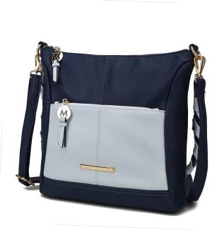 MKF Crossbody Bags for Women Purses and Handbags– PU Leather – Medium Over the Shoulder Side Messenger Bag