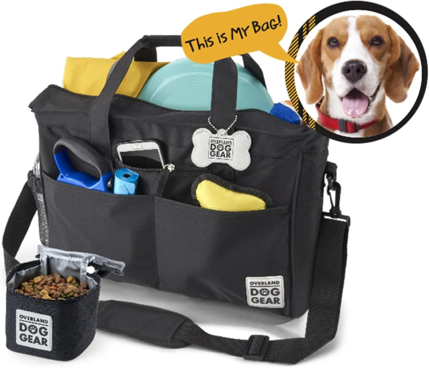 Mobile Dog Gear Day Away® Tote Bag Black One Size