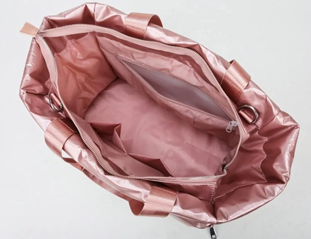Molodo Gym Bag for Women,Travel Tote Bags Waterproof Puffer Gym Bag Duffle Purse for Yoga Sports Vacation 2024