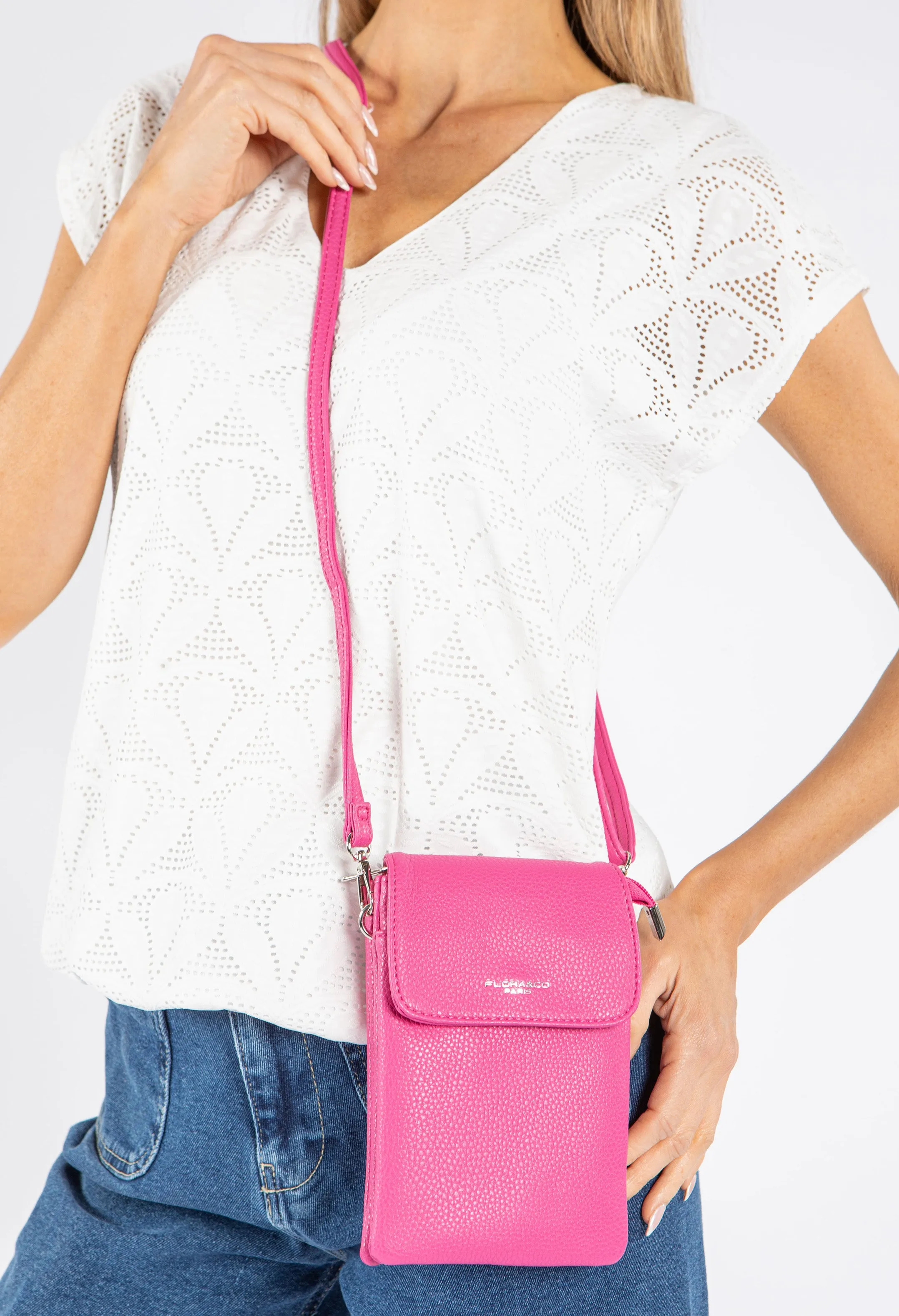 Multi Compartment Cross Body Bag