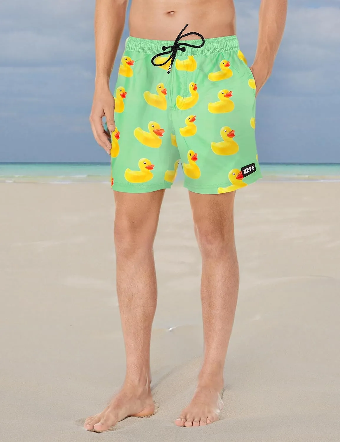 NEFF Men's Daily Hot Tub Board Shorts for Swimming