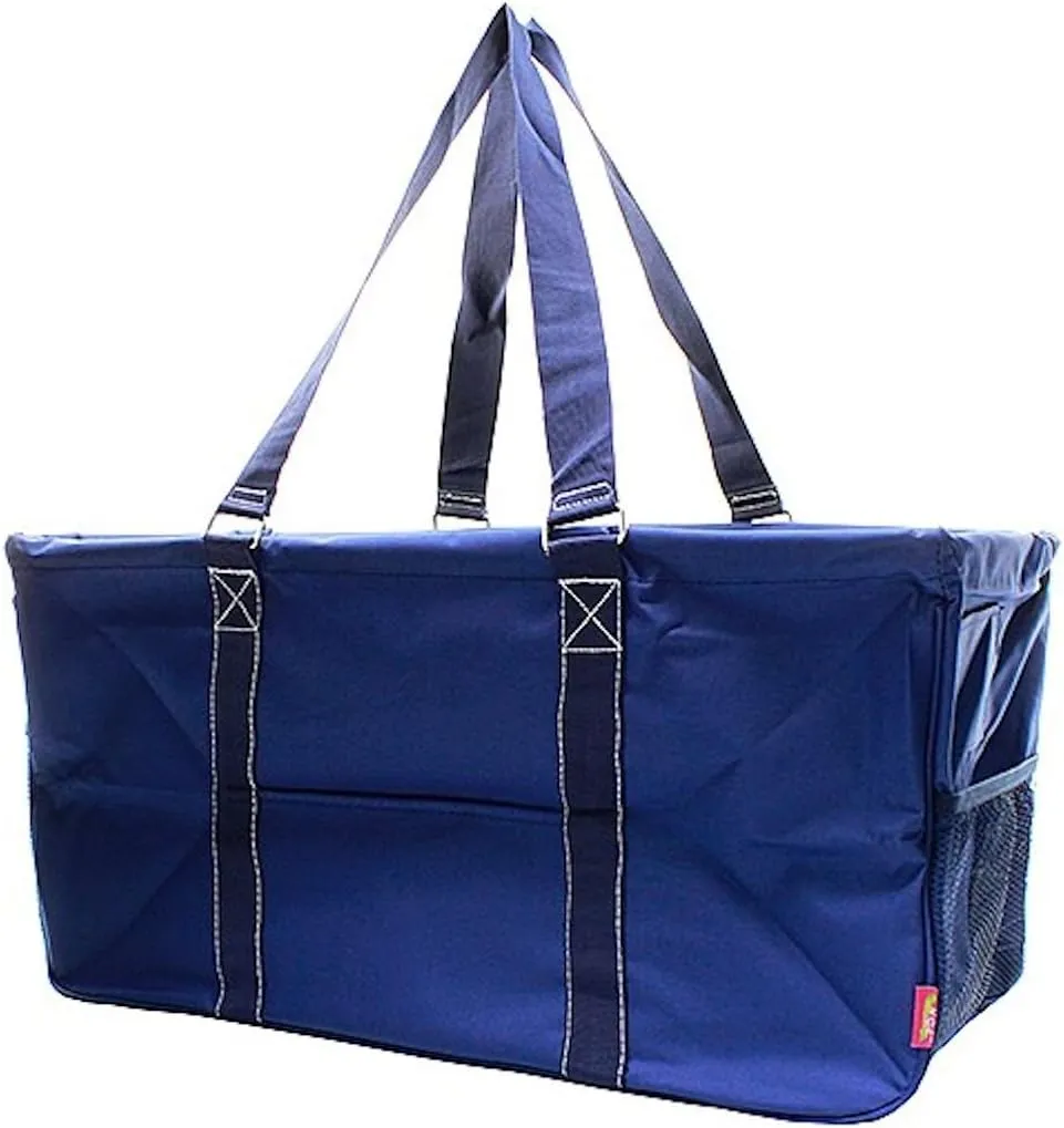 NGIL Sport Themed Prints Large Travel Caddy Organizer Tote Bag