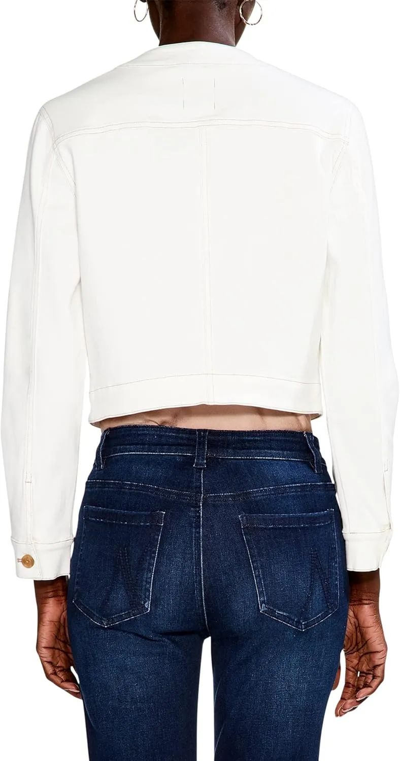 NIC ZOE Women's Top It Off Denim Jacket