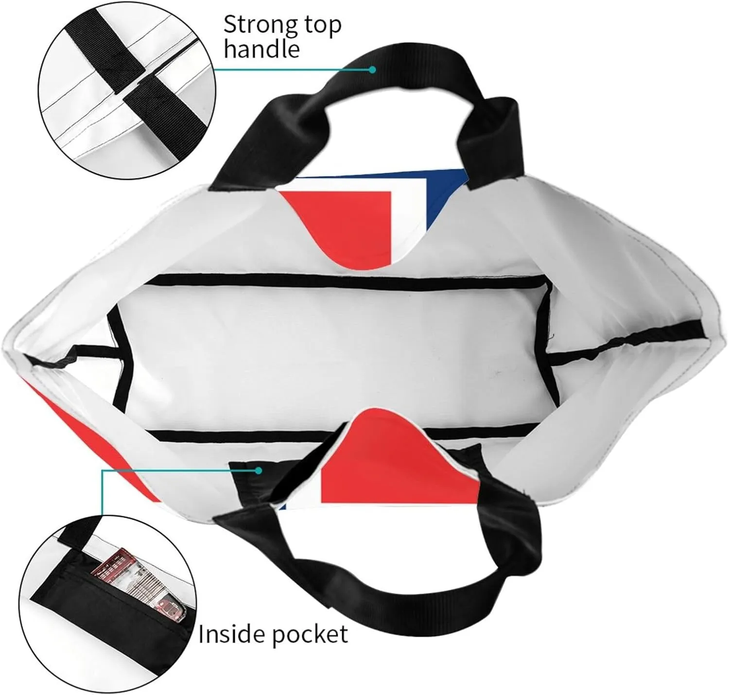 Norway Canvas Tote Bag Norway Flag Shoulder Bag Norwegians Casual Grocery Bags Norwegian Bags for Women Men