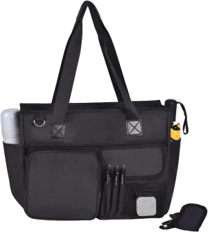 Nurse Tote Bag for Work with Multiple Pockets Clinical Teacher Bag