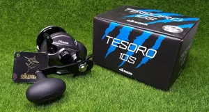 Okuma Tesoro 10S 6.2:1 Star Drag Fishing Reel, Right Hand - TSR-10S