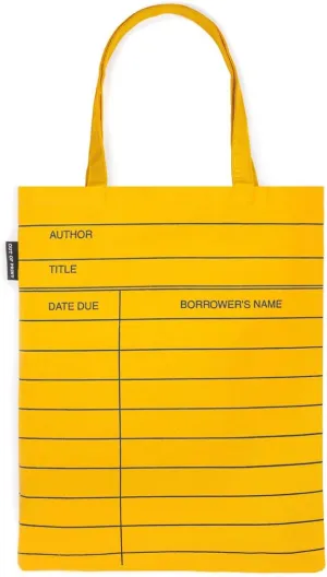 Out of Print Literary and Book-Themed Canvas Tote Carrying Bag for Book Lovers, Readers, and Bibliophiles