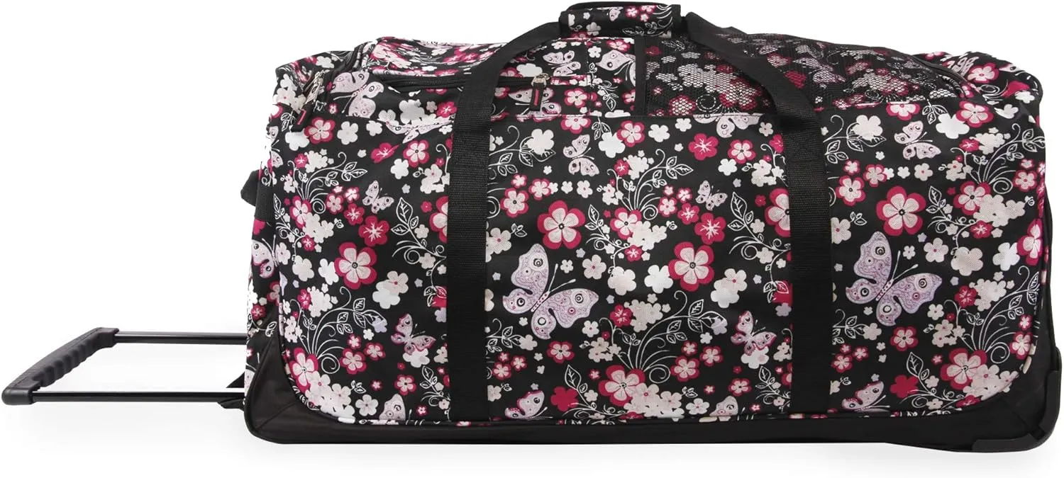 Pacific Coast Women's 32" Large Rolling Duffel Bag