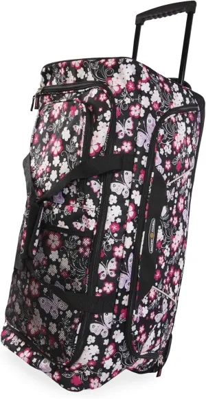Pacific Coast Women's 32" Large Rolling Duffel Bag