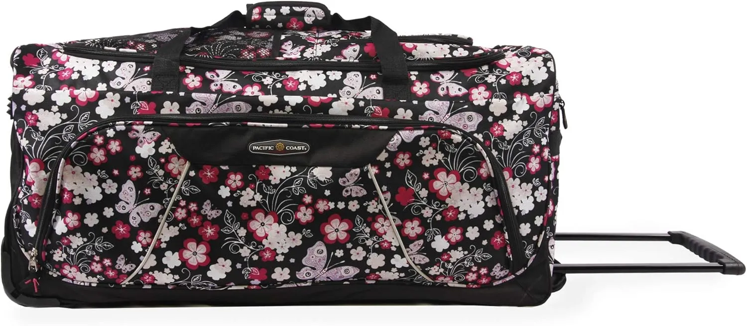 Pacific Coast Women's 32" Large Rolling Duffel Bag