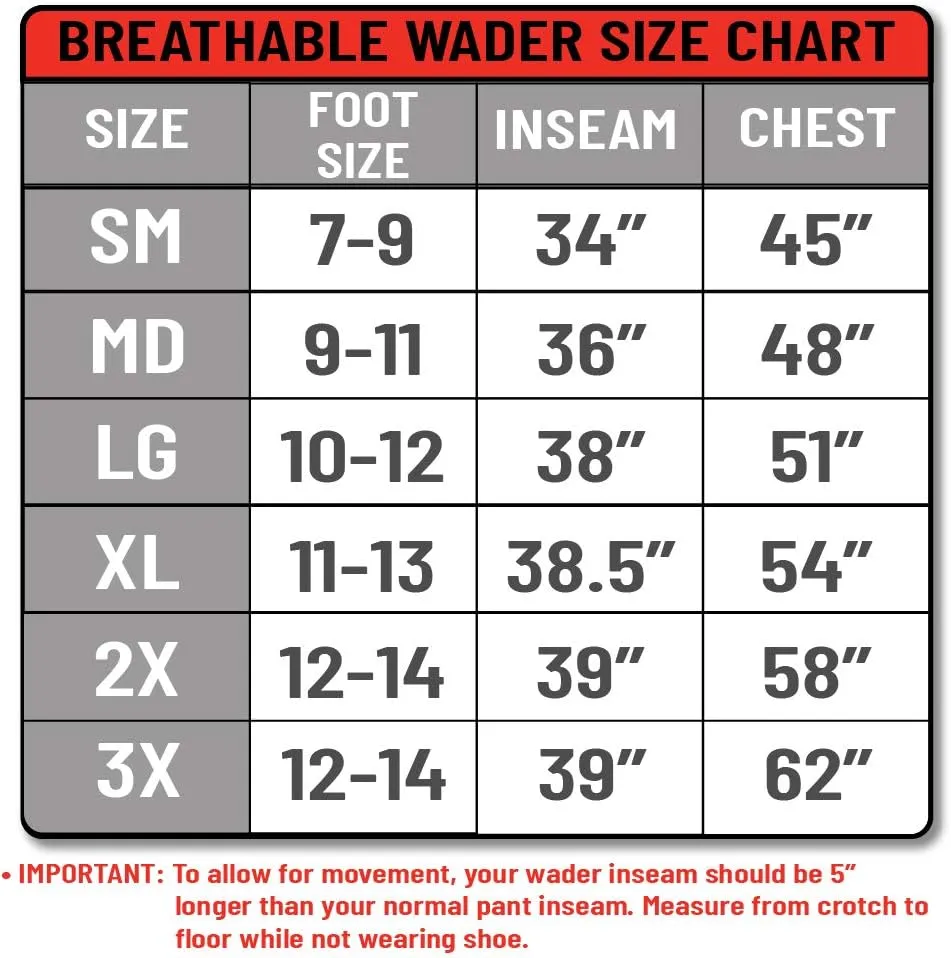 Paramount Outdoors Slate Guide Pant Waist High Zippered Stockingfoot Breathable Wader Pant for Fly Fishing
