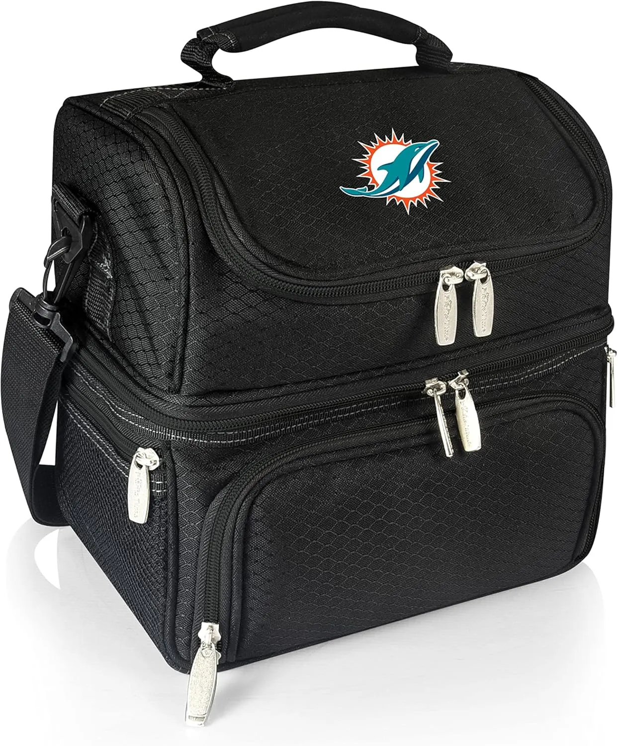 PICNIC TIME NFL unisex-adult NFL Pranzo Lunch Bag, Insulated Lunch Box with Picnic Set, Lunch Cooler Bag