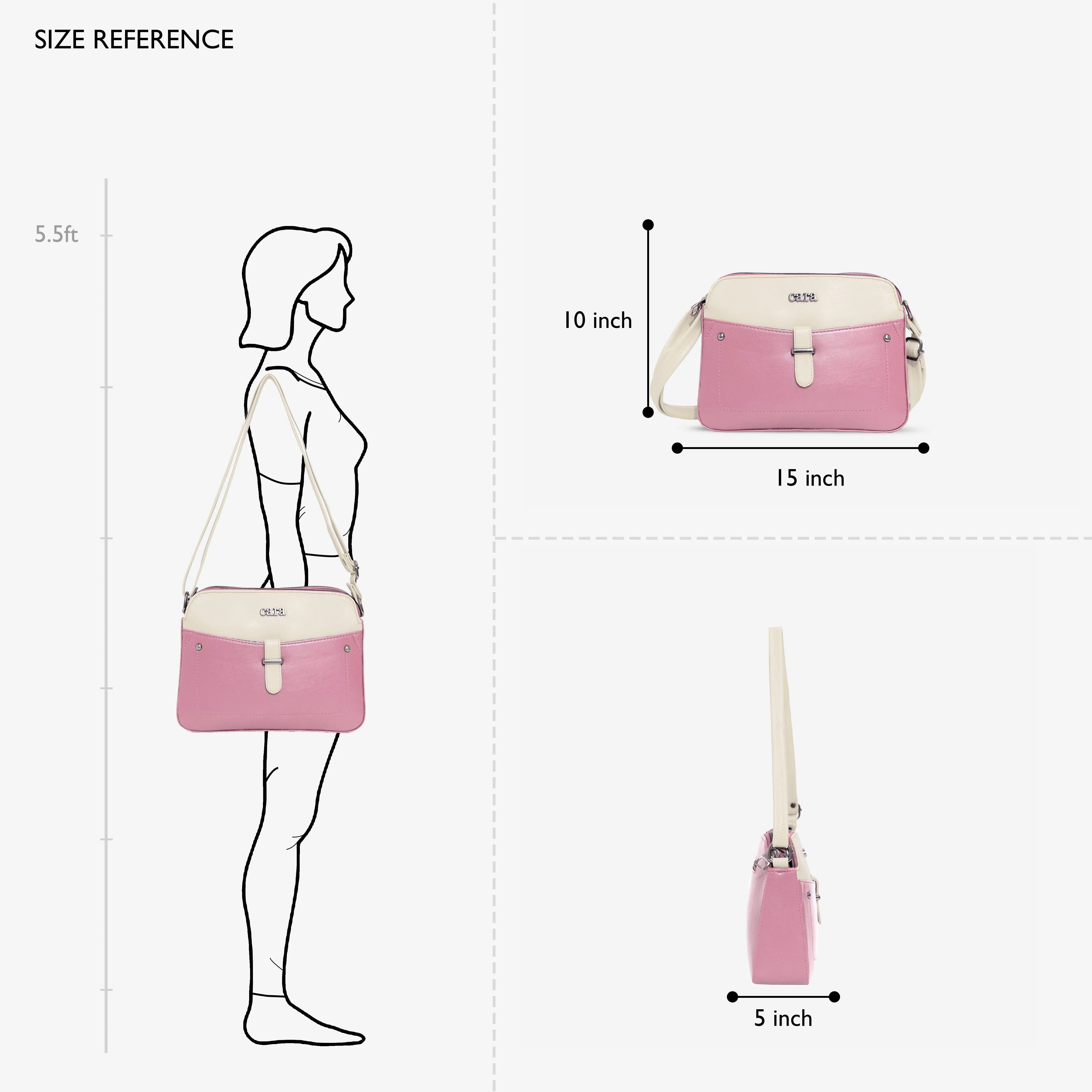 PINK Chic Crossbody Charm  | Cara