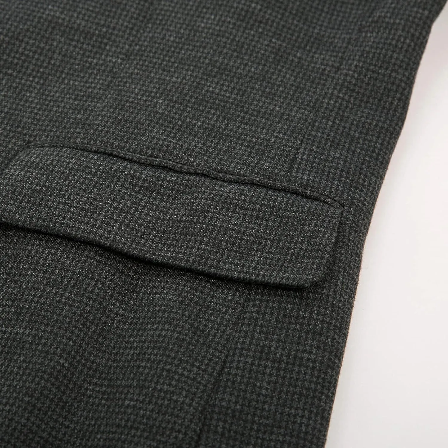 PJ Paul Jones Men's Herringbone Blazer Jacket Lightweight Casual Knit Sport Coat